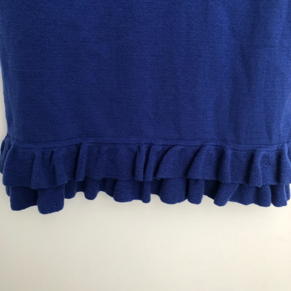 Lilly Pulitzer Blue Ruffle Sleeve Dress - Picture 2 of 5